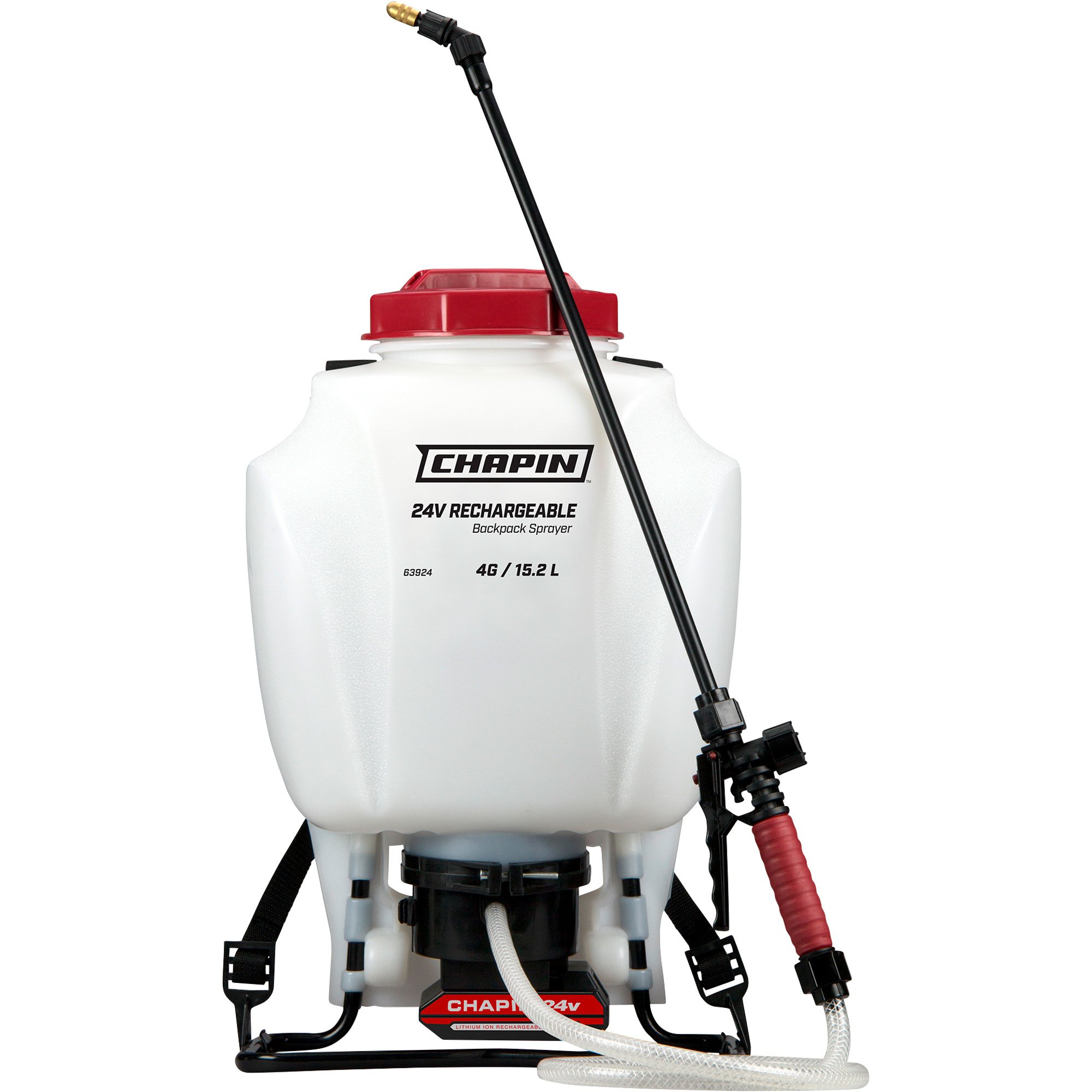 Chapin 24 Volt Li-Ion Backpack Sprayer — 4-Gallon Capacity, 35-40 PSI, Model# 63924